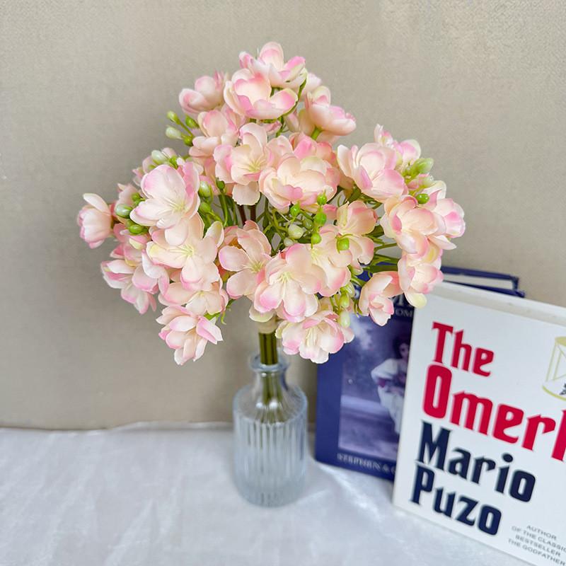 Artificial Jasminum Sambac Home Decor Wedding Centerpiece With Silk Material For Photography And Events