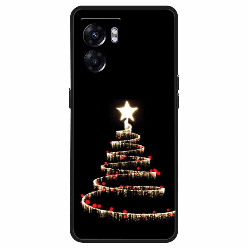 For OPPO Realme C33 Case C30s Christmas Silicone Soft TPU Cover Cases for Realme 9 Pro Plus Coque Realme8 5G New Year Gift Funda