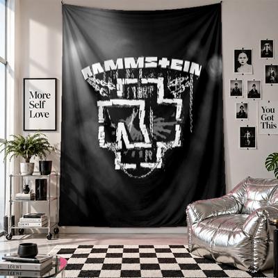 Rammstein Wall Tapestry Home Decor Wall Hanging Cloth for Bedroom Living Room Background