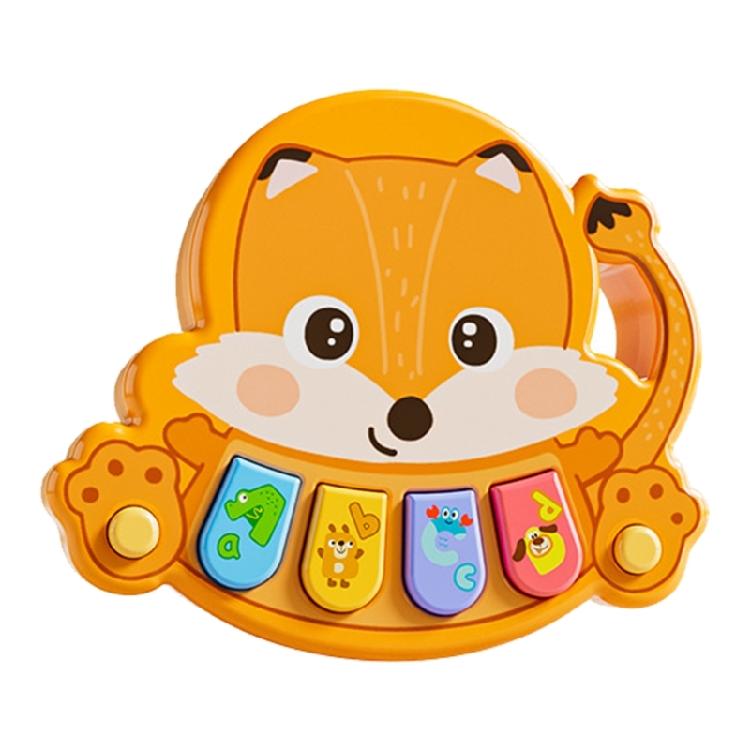 Baby erstes Klavierspielzeug Cartoon Lerninstrument ABS Sicheres Material Multifunktionale Musikmodi Leichtes reisefreundliches Design