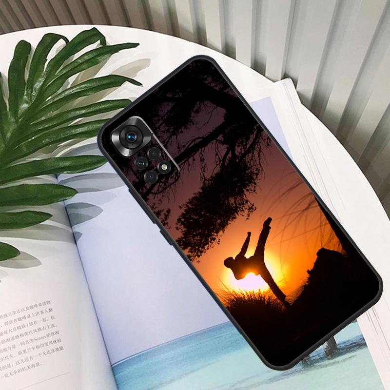 Kung Fu Taekwondo Karate Funda For Xiaomi Redmi Note 14 10 11 12 13 15 Pro Plus Case For Redmi 15 15C 14C 12C 10C 13C