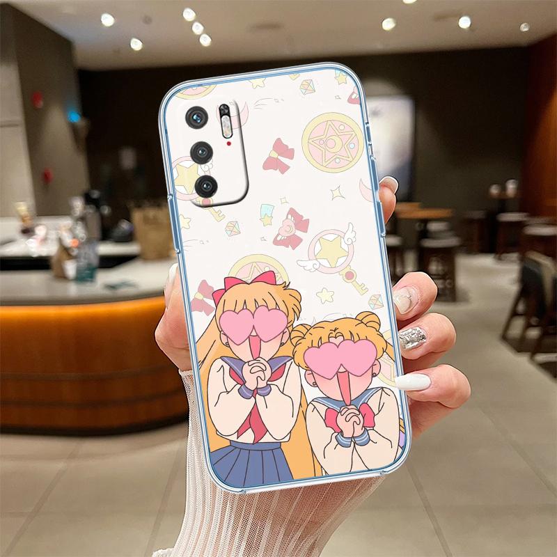 RE50 S-Sailors M-Moons Transparente Handyhülle für Motorola Moto G7 G8 G9 G84 G85 G73 G24 G15 Z2 Play Power Plus