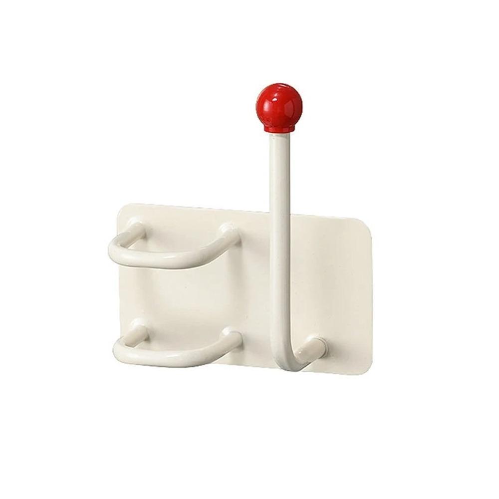 Multifunctional Hair Dryer Storage Rack Self Adhesive Hair Dryer Bracket  for Living Room