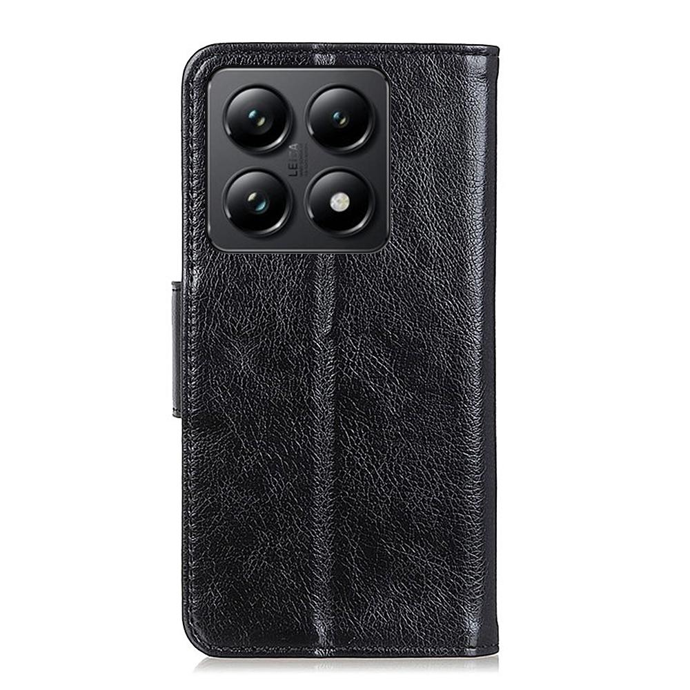For Xiaomi 14T Case Nappa Texture Split Leather Wallet Phone Cover