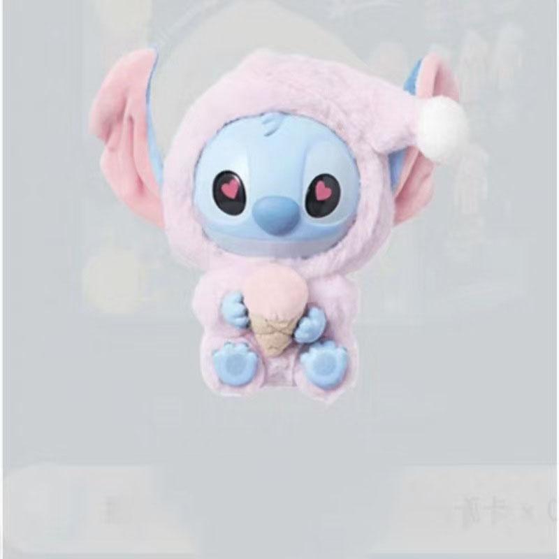 Disney 1pc Stitch Plush Toy Blind Box Enamel Doll Key Backpack Pendant Childrens Figurine Decoration