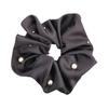 Retro Pearl Satin Hair Scrunchies Headband Women Temperament Hair Rope Rubber Band Spring/summer Fashion Female Hair Accessories