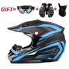 Cross-country motorcycle helmet for men, full-face helmet for ATV, mountain bike helmet, all-season universal kart helmet
