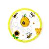 44pcs Bee Theme Party Supplies Kids Birthday Party Decorations Plates Cups Napkins Disposable Tableware Set Baby Shower Supplies