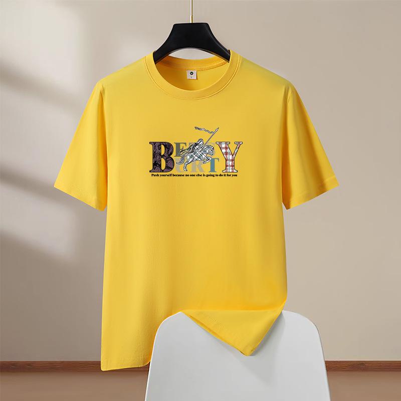 

Мужская хлопковая футболка с коротким рукавом, 8 цветов, мужская футболка с круглым вырезом, повседневная XXXL жёлтый