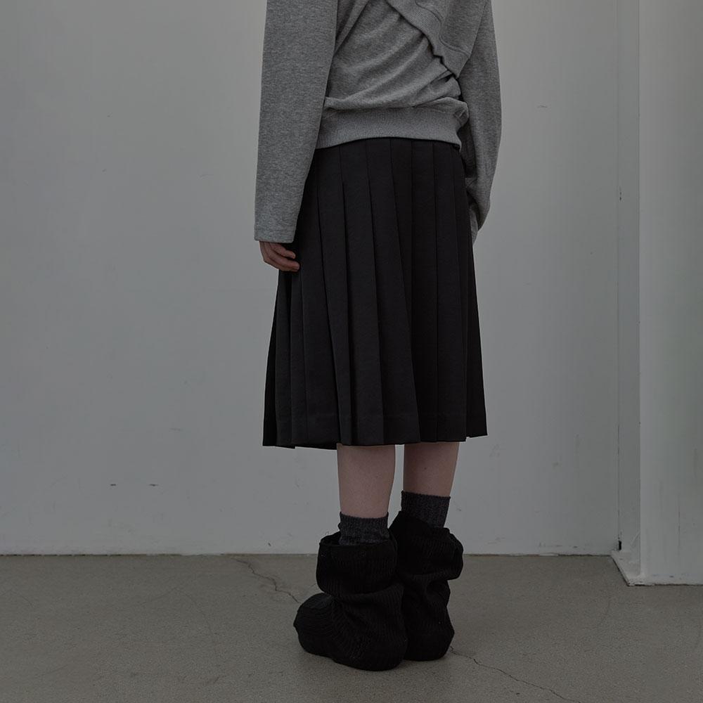 Lcdc Tm Stud Pleated Midi Skirt (Black)