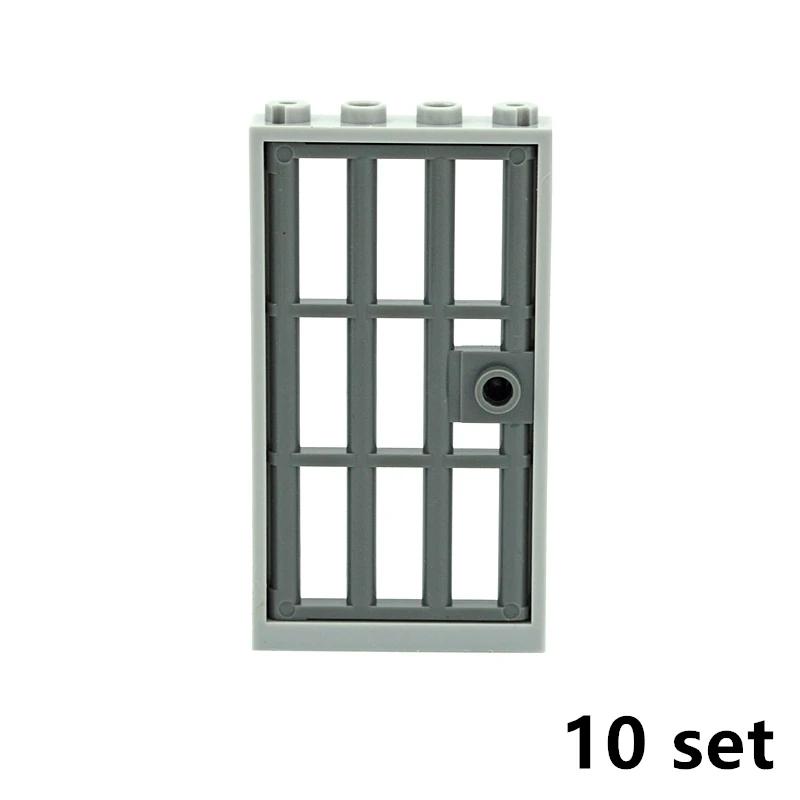 DIY Zubehör Stadt Freunde Haus MOC Teile Zaun Treppen Leiter Tor Bausteine Tür Fenster Figuren Garten Leduo Ziegel
