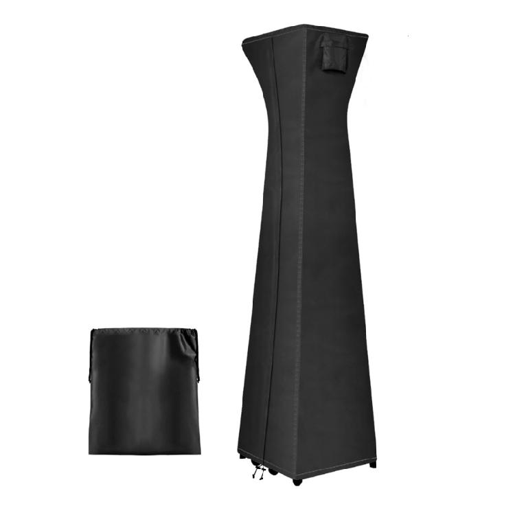 

Легко собираемое покрытие для пирамидальных уличных обогревателей для повышения безопасности и комфорта во время уличных мероприятий, не требующее сложного ухода чёрный