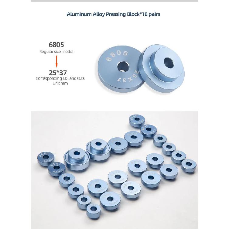 Bicycle Bearings Extractor Installation Tool Wheels/Hub Bearings Press Set BB Soft Tail Frame Press Bike Tool Bicycle Accessory