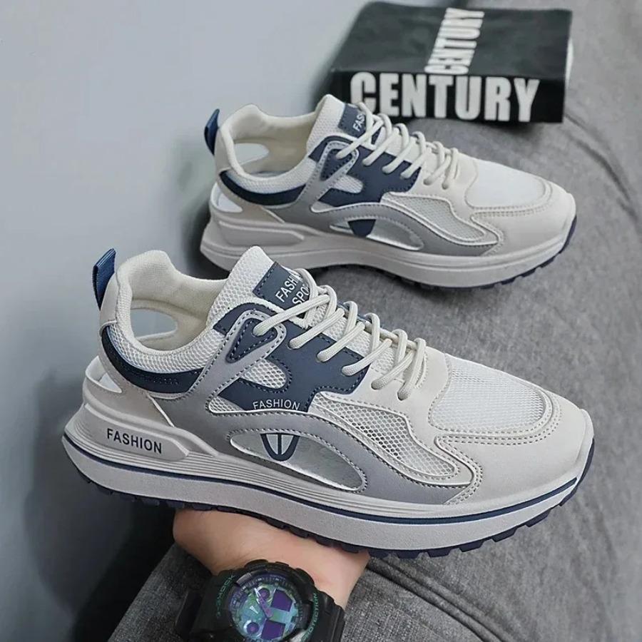 2025 Hot Selling Men's Youth Breathable Mesh Cloth Shoes Soft Sole Comfortable Tennis Shoes Leisure Sports Running Shoes shoes