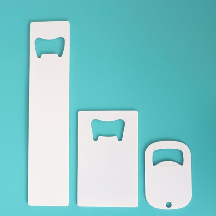 5Pcs Heat Transfer Bottle Openers Customizable Beverage Opener Sublimation Blank Can Opener Multifunctional Kitchen Tool