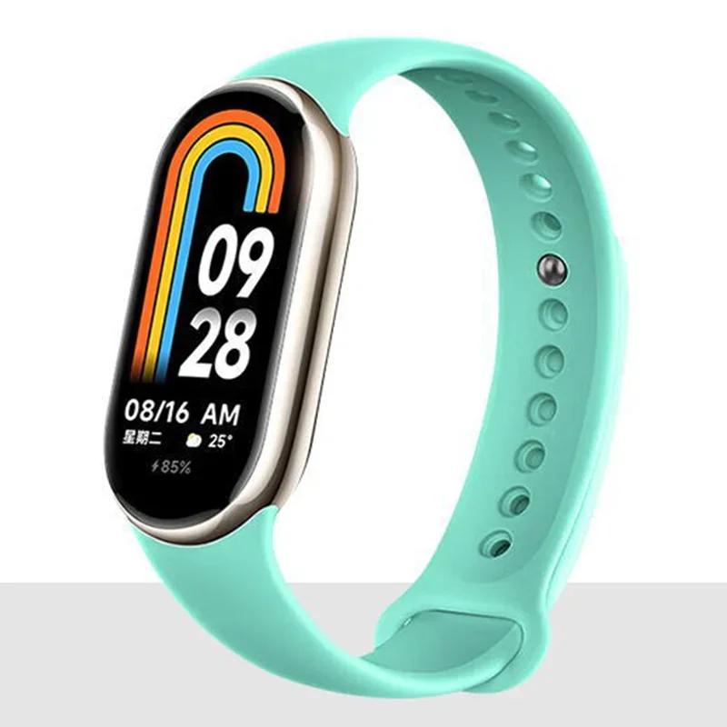 Curea pentru Mi band 8 xiaomi 8 NFC Brățară Sport Curea de înlocuire din silicon Smartwatch Brățară Curea de ceas Xiaomi Mi Band 8 Curea