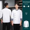 Uniforme de Trabalho de Manga Longa para Chef