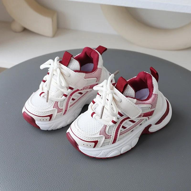 Kinder Netz atmungsaktiver Sportschuh Leicht vielseitig Kleinkind Jungen Mädchen Baby Freizeitschuhe Frühling Herbst Kinder Laufschuhe