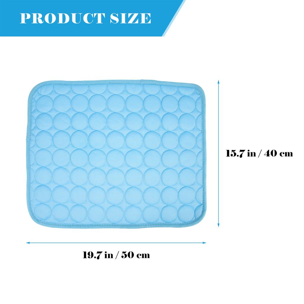Cooling Dog Mat Pet Cooling Cushion Summer Sleeping Pad for Dogs Cats Lightweight Portable Place Exquisite Craft