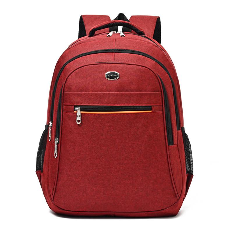 Oxford Fabric Unisex Travel Backpack With Breathable Straps For Teens And Adults