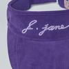 J.JANE Two-Way Fur Earflap Sun Cap (Purple)