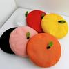 Japanese Style Cute Fruit Leaves Beret: Cozy Autumn/Winter Women's Pumpkin Hat