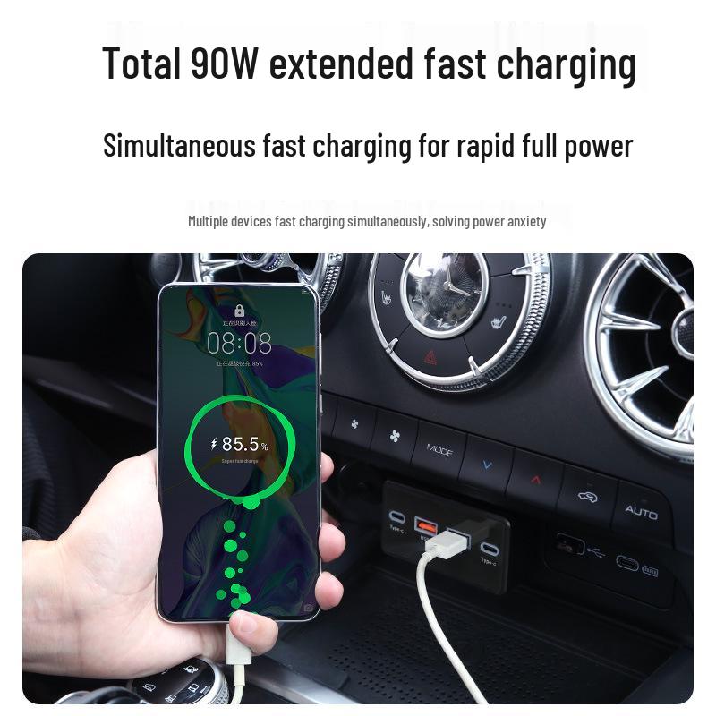 Tank 300 Car Charging Dock: USB Cigarette Lighter Adapter & Fast Charger