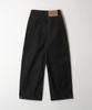 DTHIRTYONE Side-Snap Balloon Curved Pants (Black)