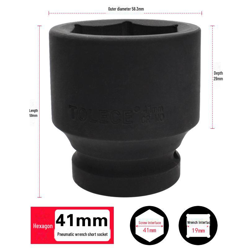 Tolis 3/4” Heavy Duty Pneumatický imbusový klíč 17-41mm