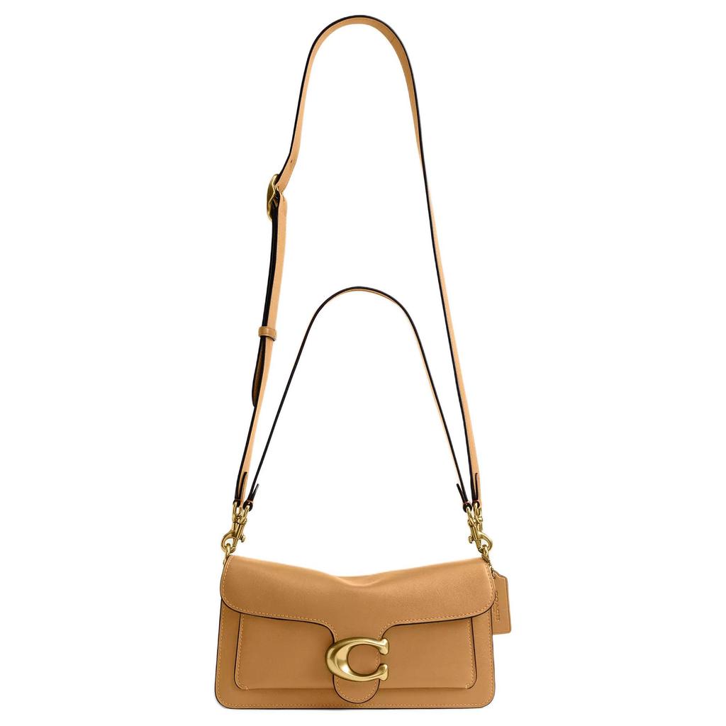 Coach Tabby 25 Classic Logo Hardware Leather Crossbody Bag Medium Women bags Brass Cookie CCX04-B4BIC
