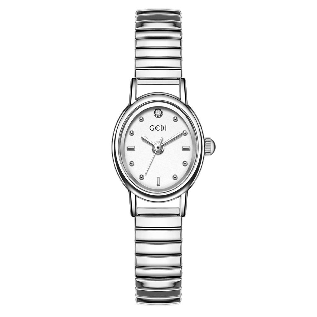 Niche High-End Oval Women'S Watch Light Luxury High-Value Small Exquisite Waterproof Women'S Quartz Watch