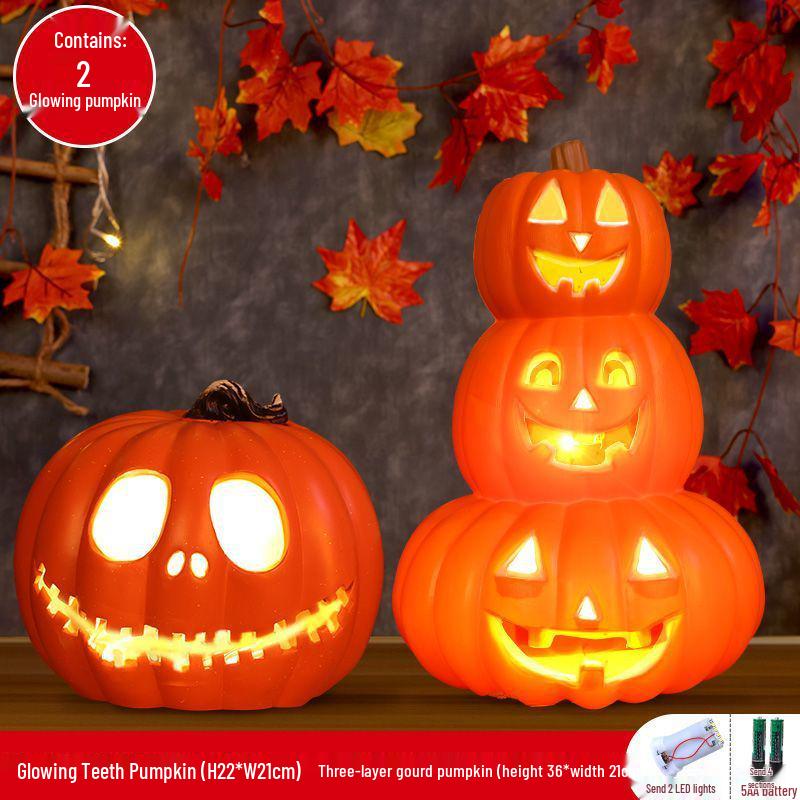 Luminous Halloween Pumpkin Lantern for Decoration