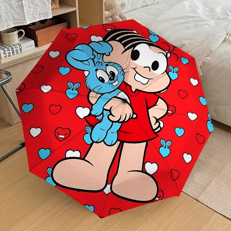 1PC Girl Mouse Umbrella-8-Rib Reinforced, Automatic Open, Lightweight & Durable, Cute Fashion Accessory for Outdoor, Beach or Casual Use, Beach Umbrel