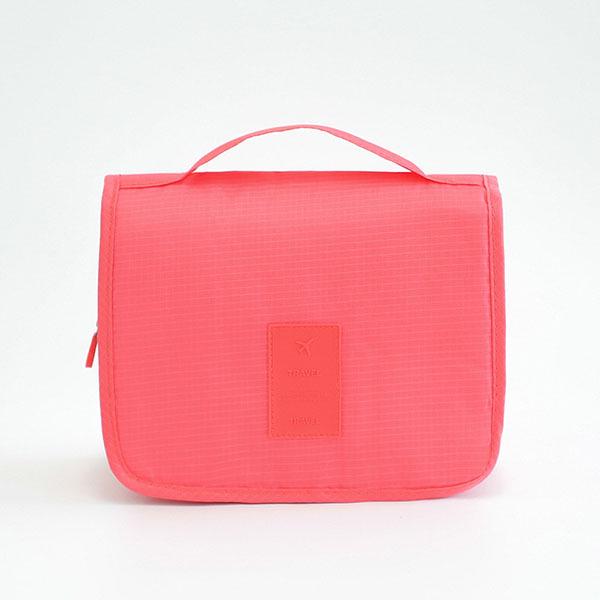 Large Capacity Portable Makeup Bag with Hanging Hook