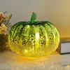 Halloween Twinkle Light Pumpkins Timer Starry Night Glass Pumpkins Fall Thanksgiving Decorations for Home Bedroom Bathroom Hallway