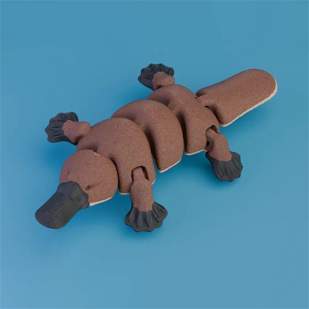 3D-gedrucktes flexibles Gelenktier-Modell Lernspielzeug Interaktive artikulierte Figur für Lern- und Ausstellungszwecke