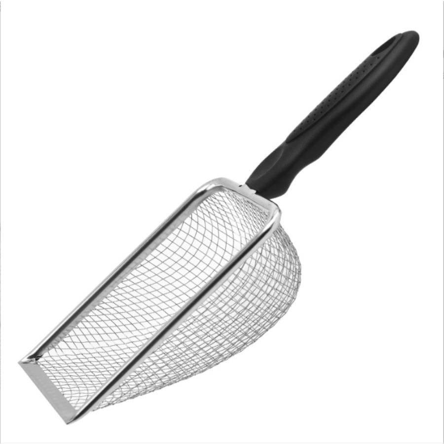 

Stainless Steel Cat Manure Shovel Cat Litter Shovel Durable Cat Manure Shovel Stainless Steel Durable Handle Pet Cleaning Tool