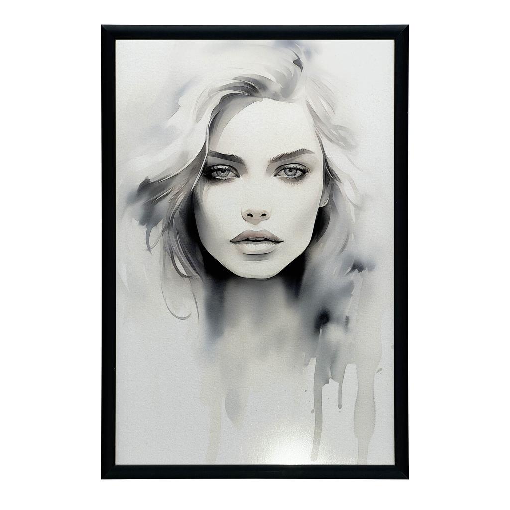 Schöne Frau Schöne Frau, 50X70 Cm, Ohne Rahmen, Mattes Papier 230 Gsm