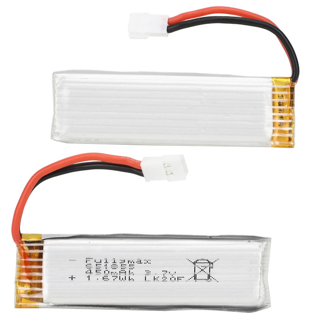 2PCS RC Replace Battery 3.7V 450MAH for WLtoys XK K110 V977 RC 3D 6CH Helicopter