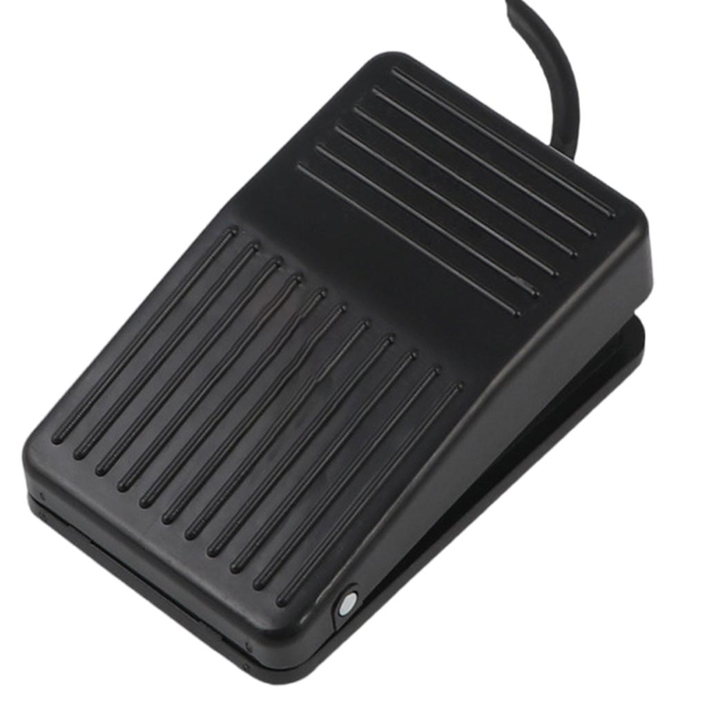 10A 250V Nonslip Momentary Electric Power Foot Pedal Switches SPDT 1NO 1NC Heavy Duty Foot Switches Pedal Controller