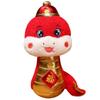 Good Luck Wealth Snake Year Mascot Toy Chinese Style Lucky Snake Doll Plushies  New Year Gifts