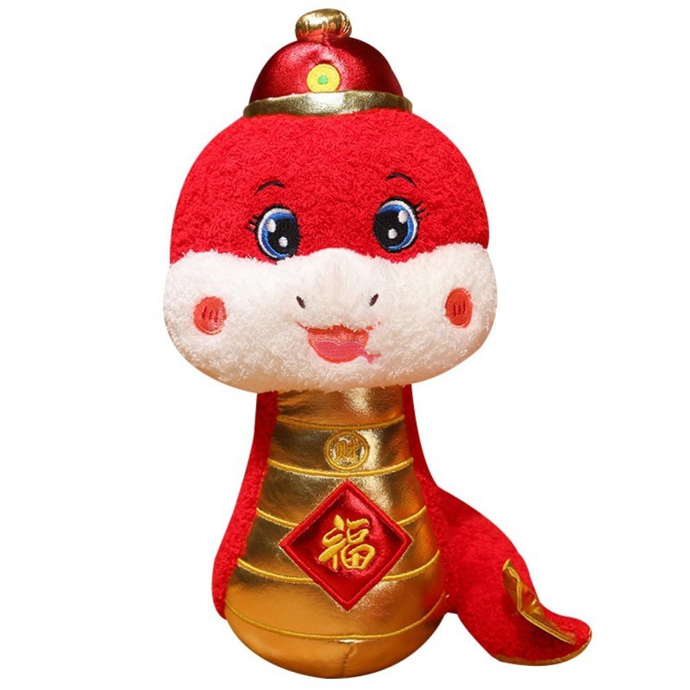 Good Luck Snake Year Plush Toy Happy New Year Lucky Snake Doll Plushies  Home Decor