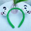 Adorable 2026 Panda Hair Accessory: Cute Round Headband & Funny Clip for Girly Wash Face Routine
