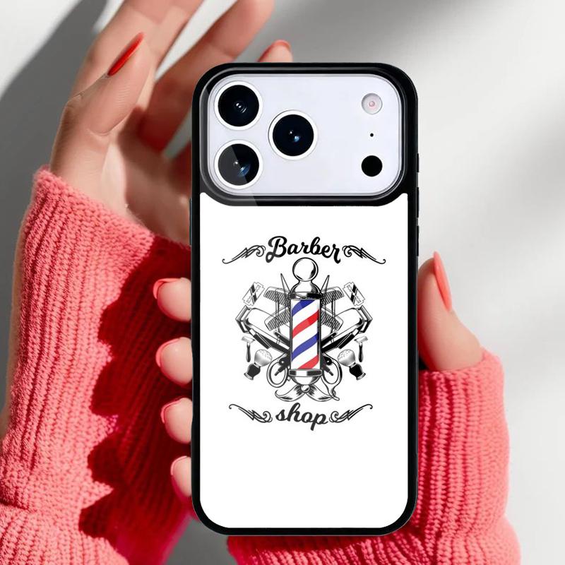 Hairdresser Comb Hair Salon Phone Case for iPhone 17 16 15 14 13 Pro Max Back Cover for 12 11 Pro Coque