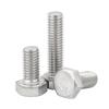 Guwanji 304 Stainless Steel Full Thread Hex Head Machine Screw