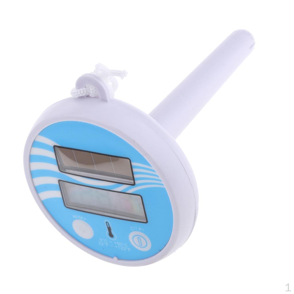 Solar Powered Digital Floating Pool & / Spa Temperature