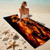 1Pc Pirate Adventure Beach Towel, Quick Dry, Multi-Use for Beach Pool Gym Yoga Home Travel, Christmas, Halloween, Xmas Gift M928190