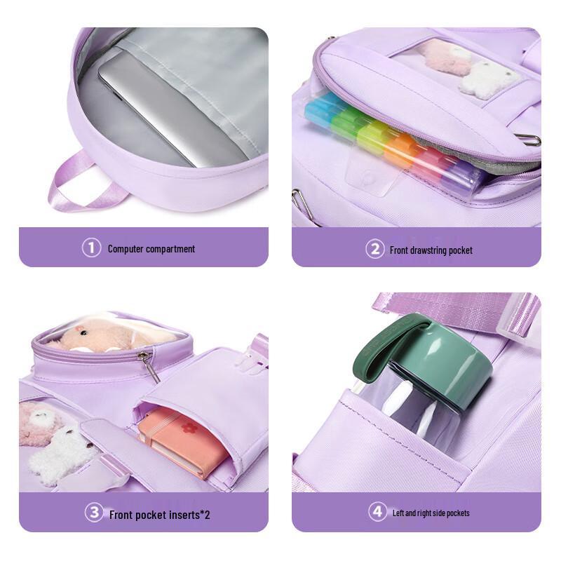 Lishen Korean Style School Backpack