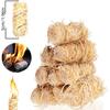 10/20pc, All Natural Fire Starters - Indoor and Outdoor BBQ Charcoal Grill, Bonfire, Pellet Stove, Firewood - BBQ Gifts for Men.