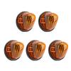 5 STÜCK LED Kabinenmarkierungsleuchte 12V Amber Linse Dach Positionsleuchte Universelle Passform für Wohnmobil Yacht Pickup